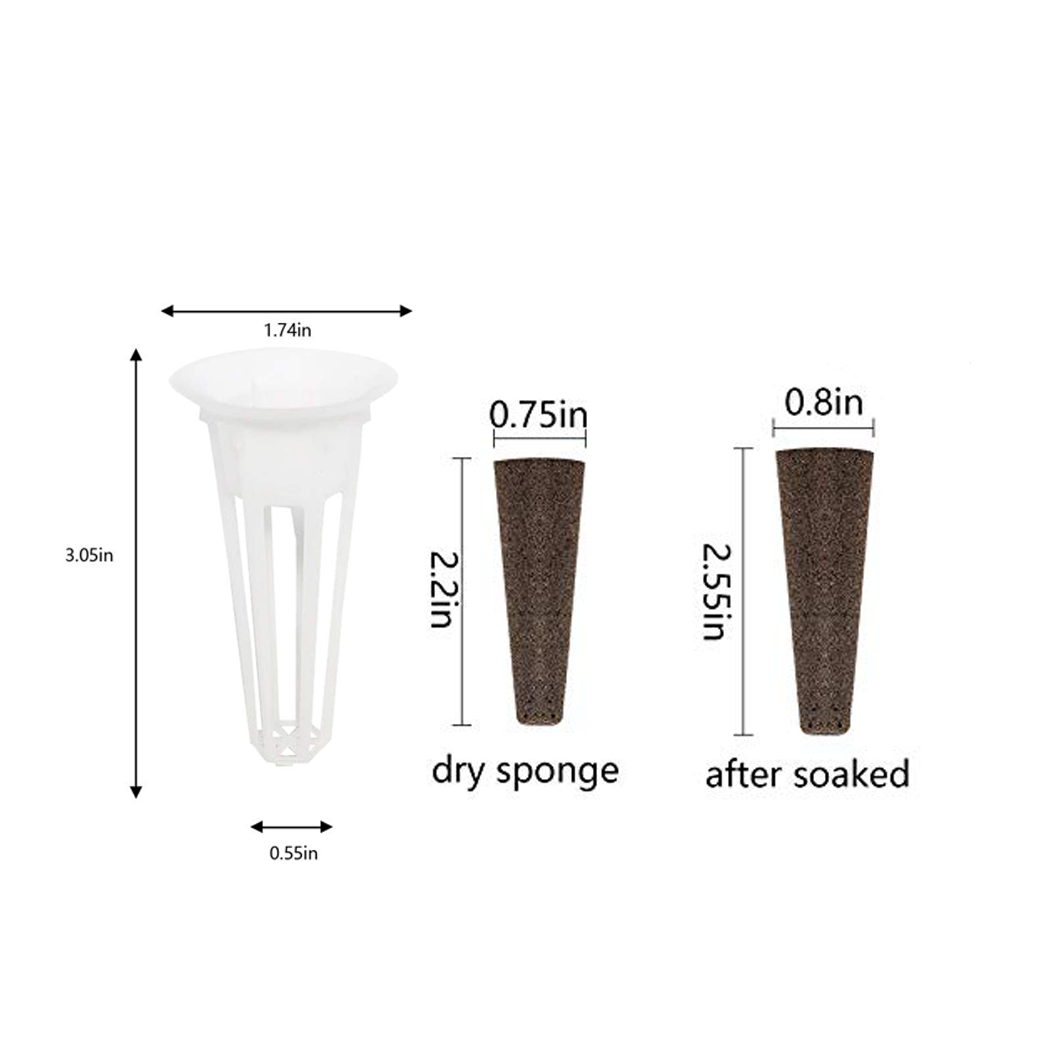 Round Accessory Pack - 15 baskets & 40 sponges