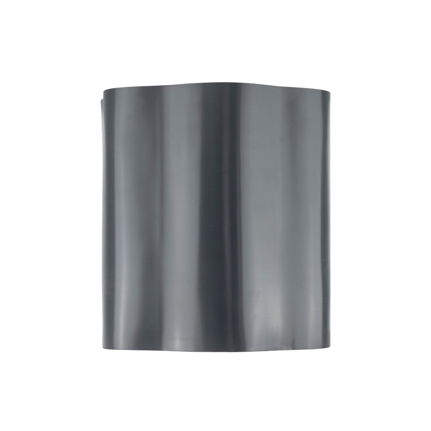 Wavy Plastic Garden Lawn Edging, H=10CM, L=9M, Gray