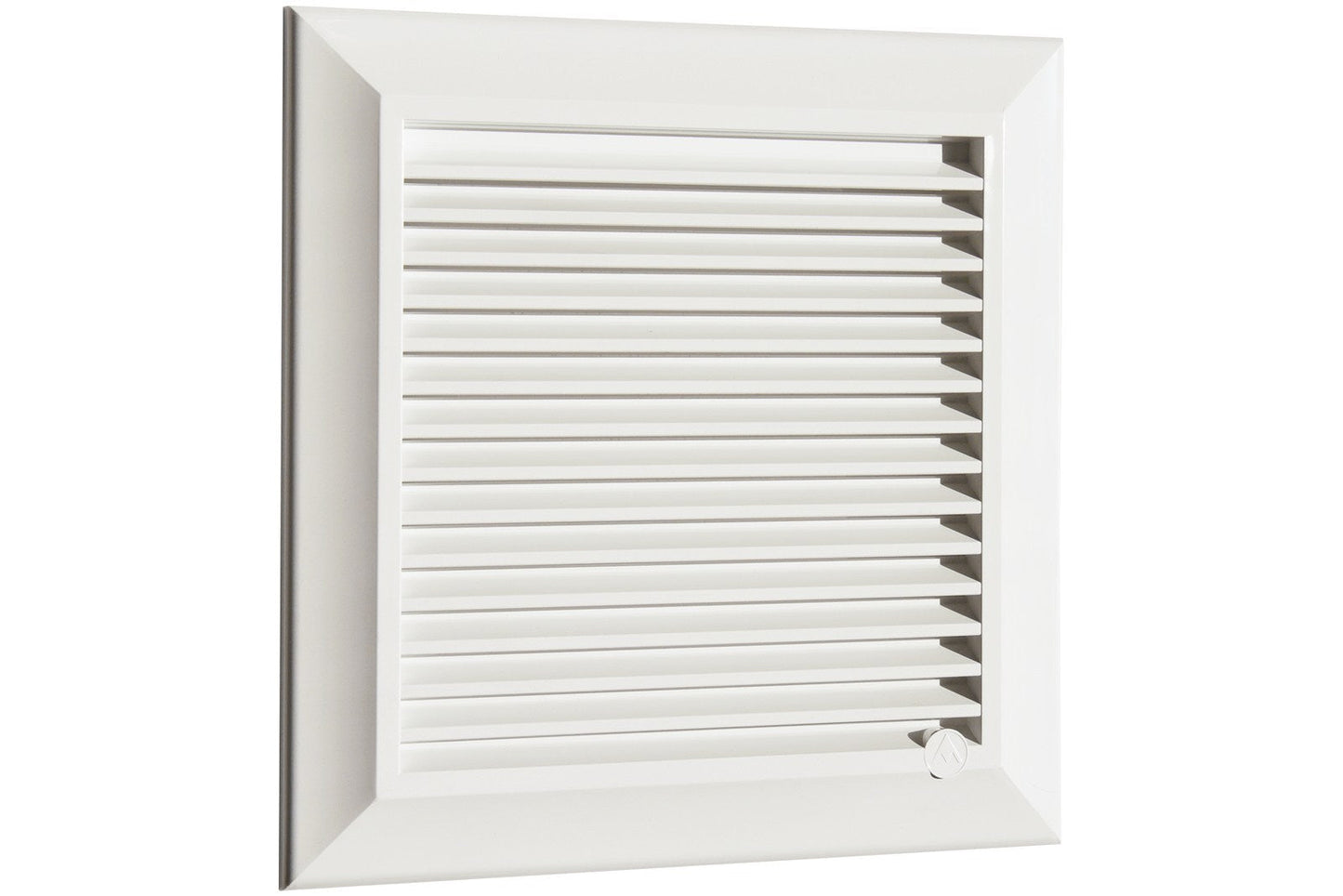 Louvre Vent White Duo Smart 165 fi 150mm With Fly Mesh