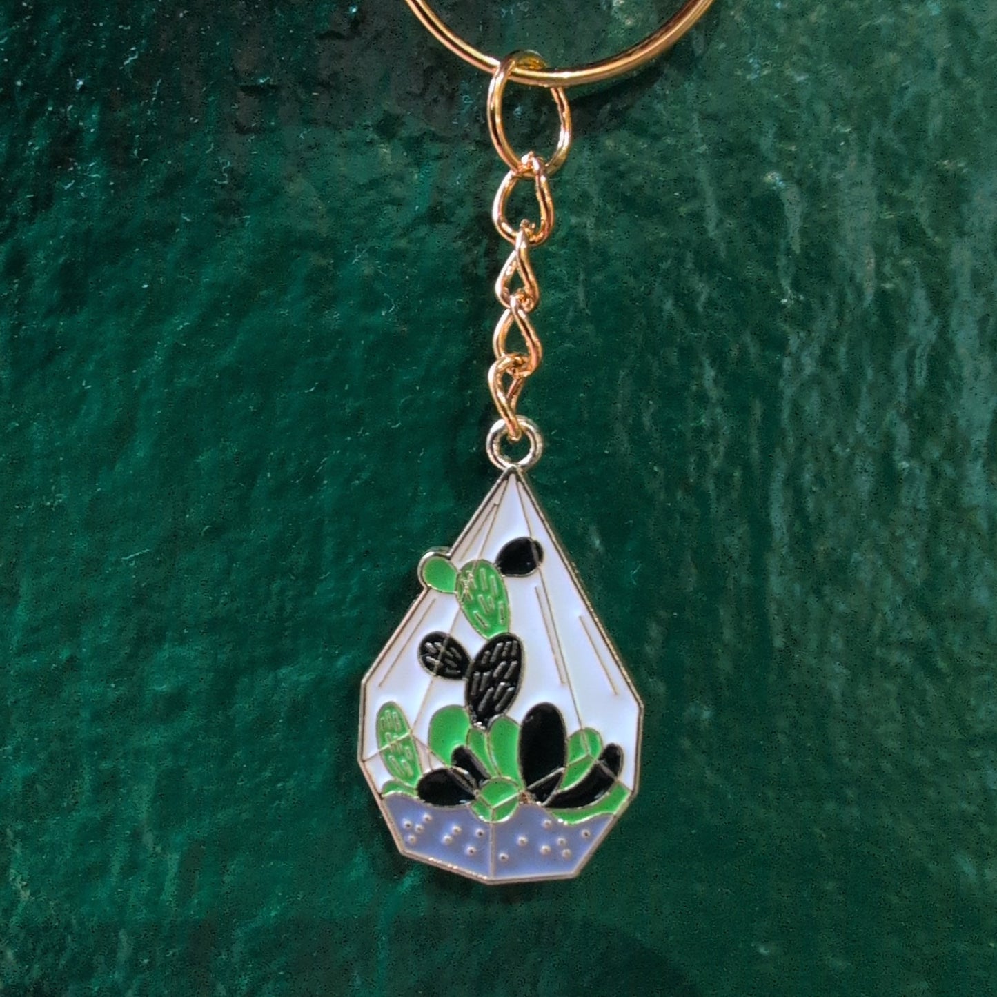 Plant Keyring's Enamel Charm