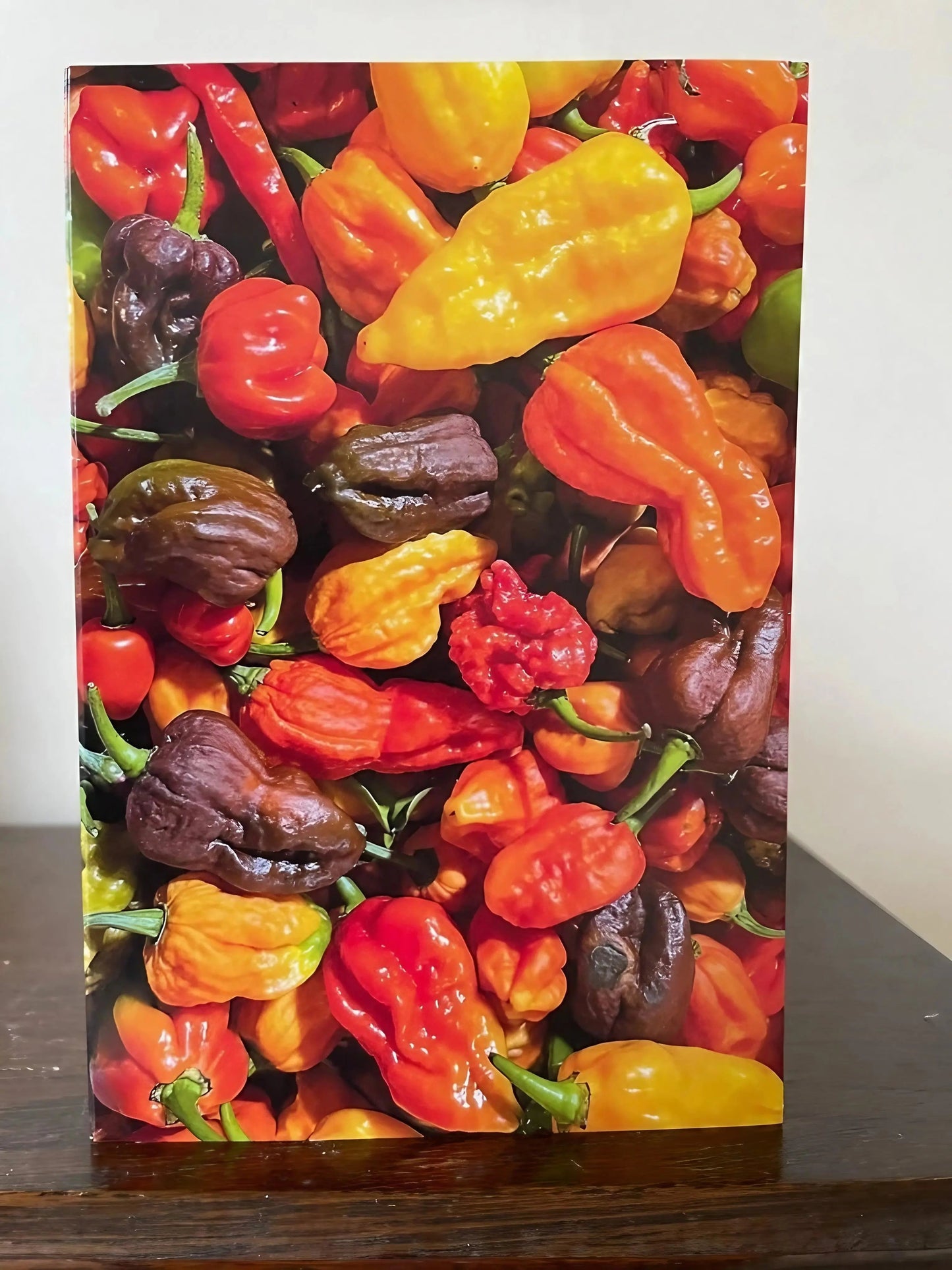 Chilli Rainbow Greeting Card