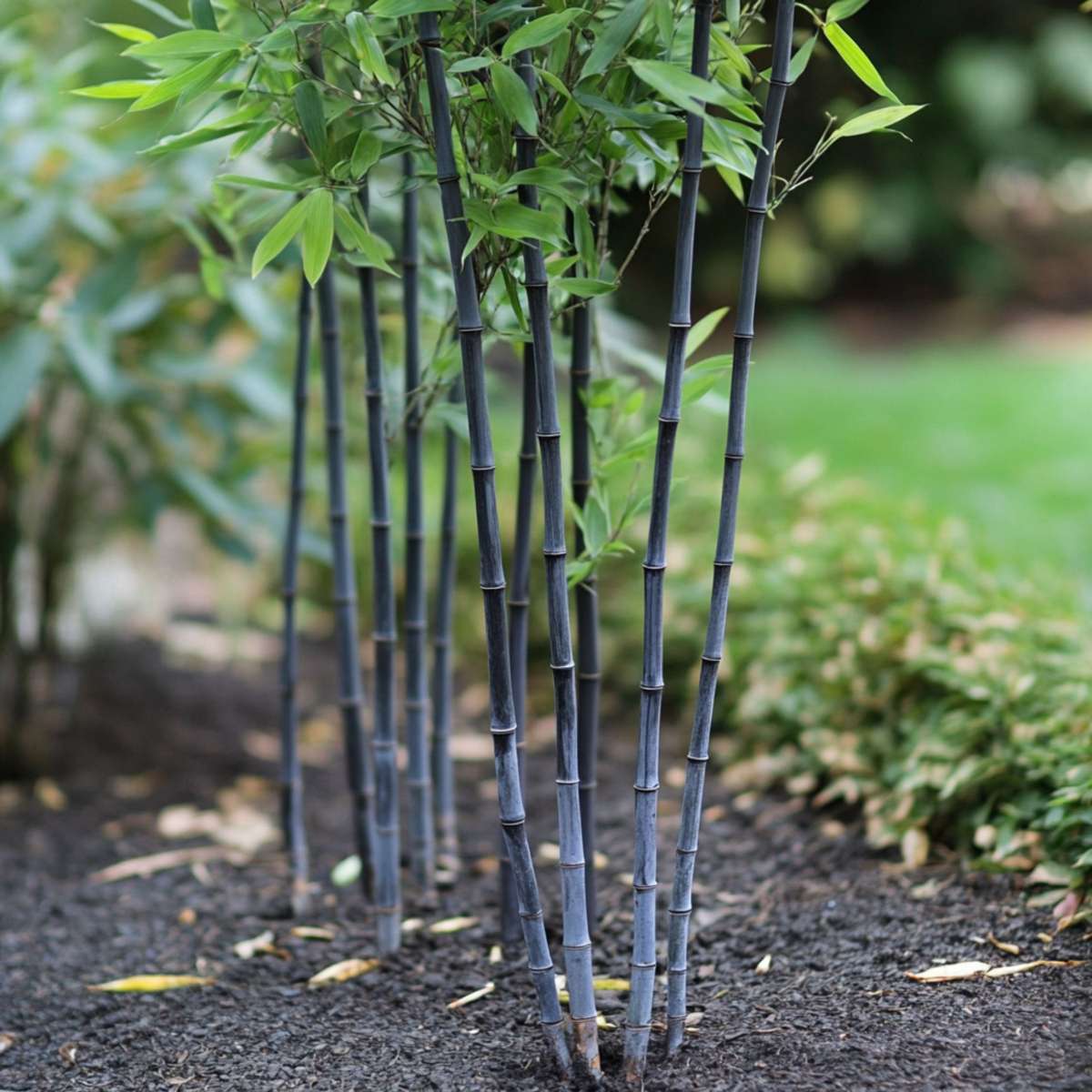 Blue Stem Bamboo - 2 pcs. - Fargesia papyrifera 'Blue Dragon' - H30-40cm - ⌀13cm