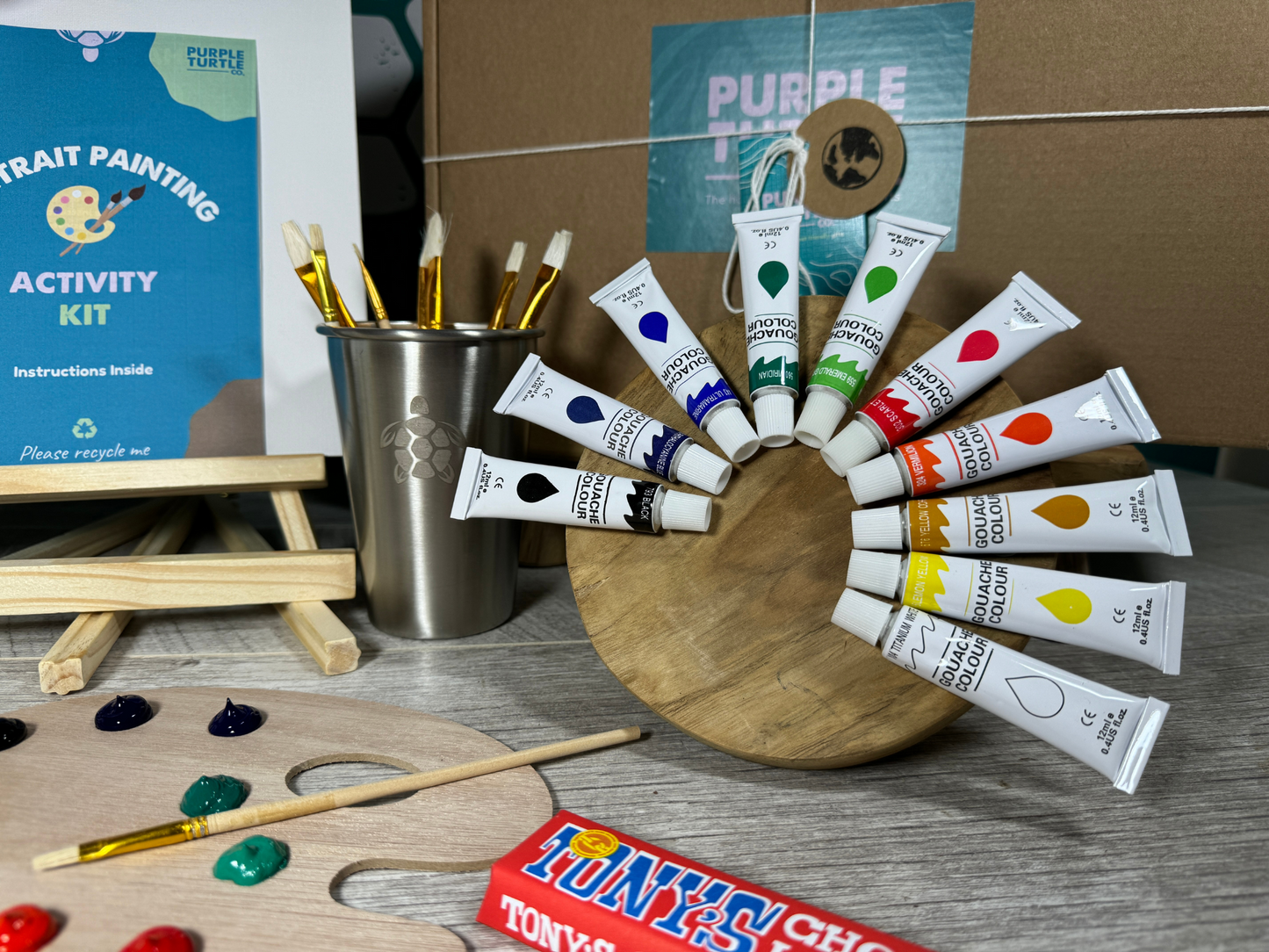 Paint My Partner Date Night Gift Set