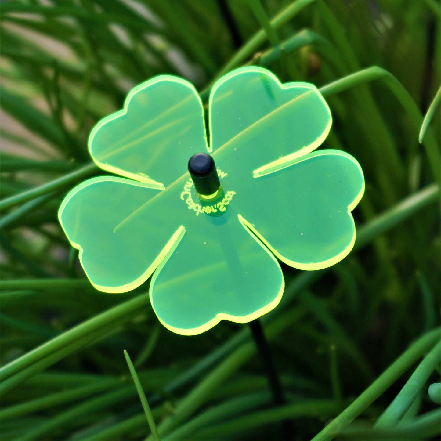 Small Garden Décor Ornaments Set of 5 'Double Blossom'