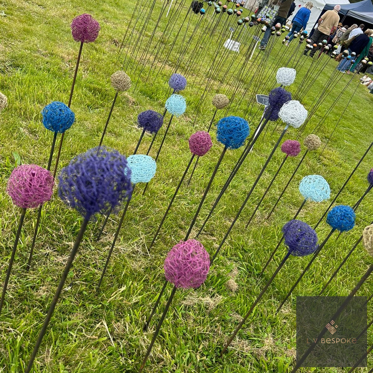 Handmade Bespoke Allium Heads available in a range of colours