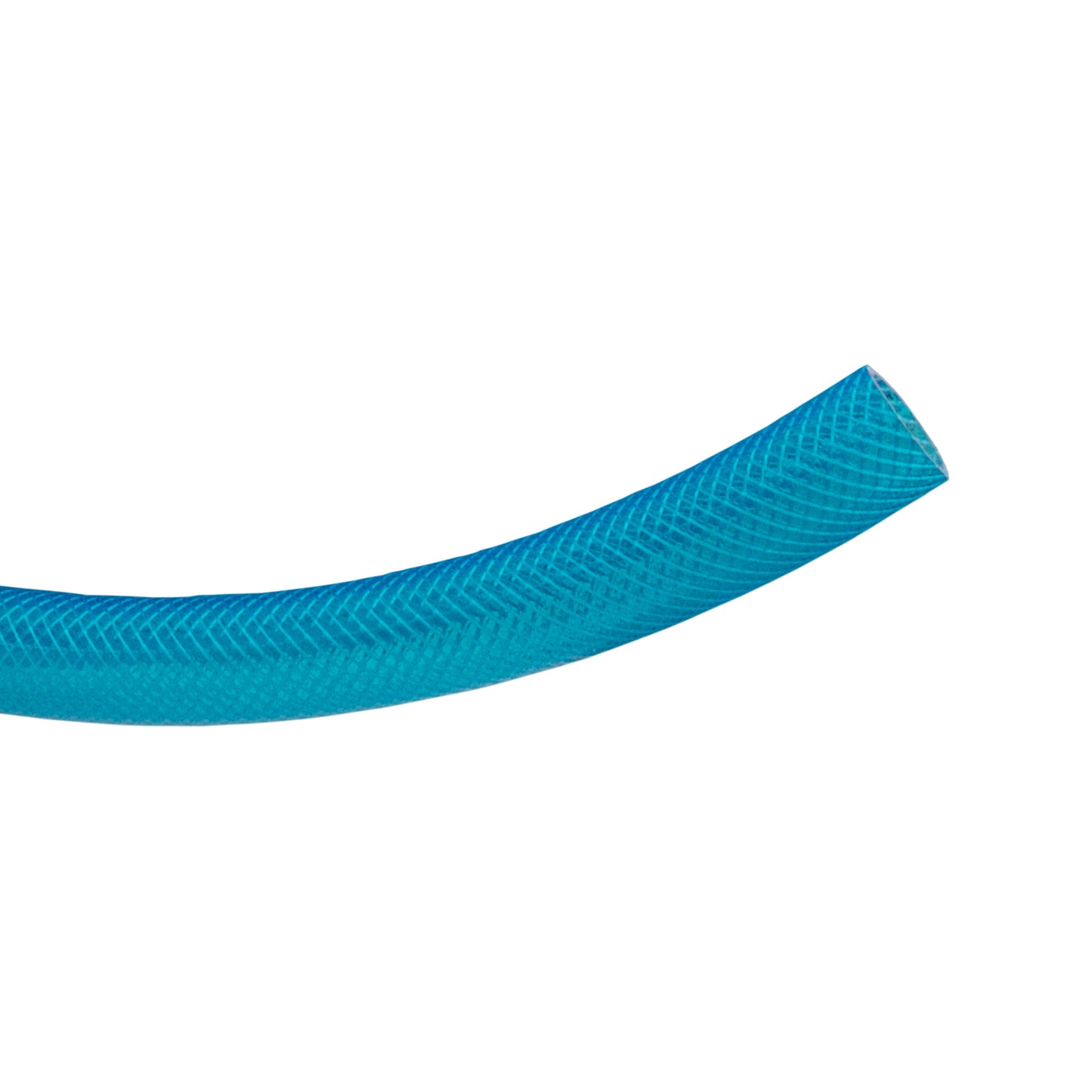 Braided Fuel Hose Blue Transparent PVC 25mm*2.6mm