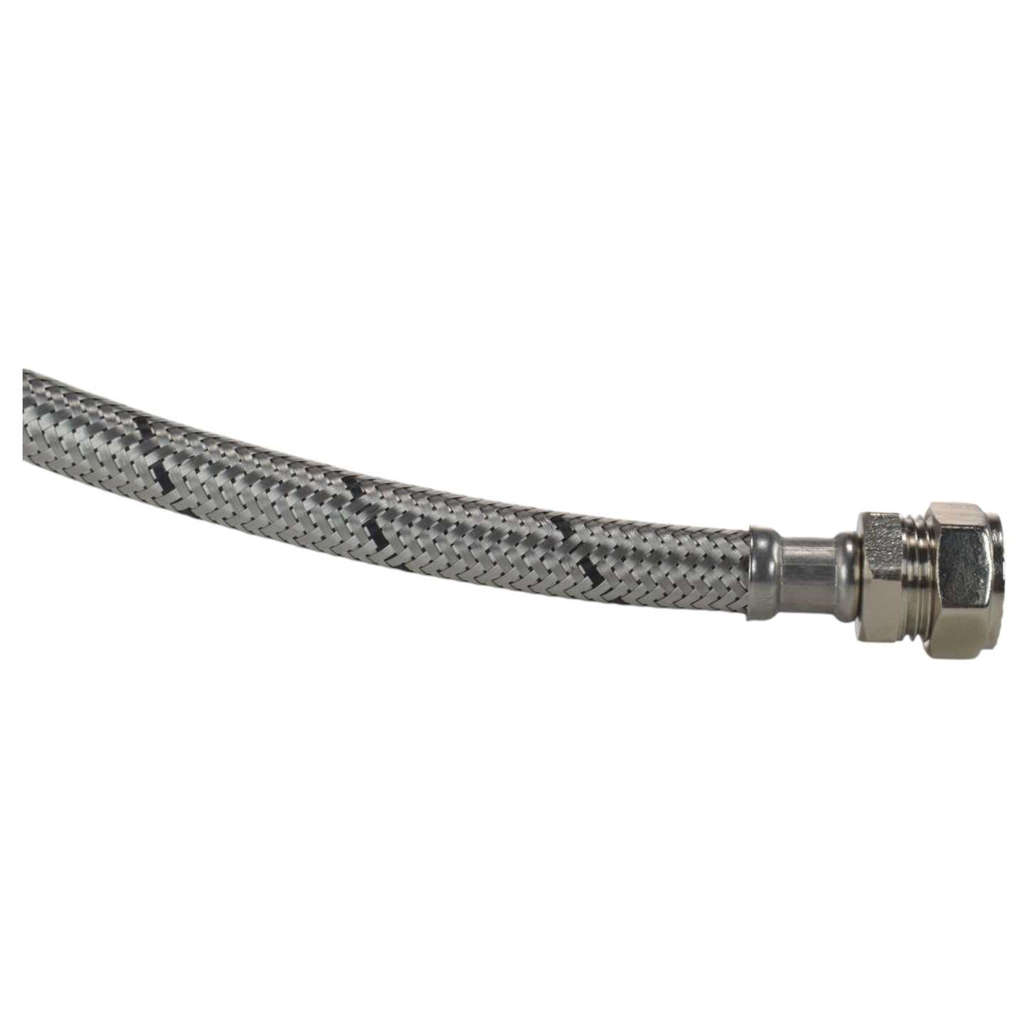 15mm Brass Compression Flexi Hose 500mm - ¾” BSPF