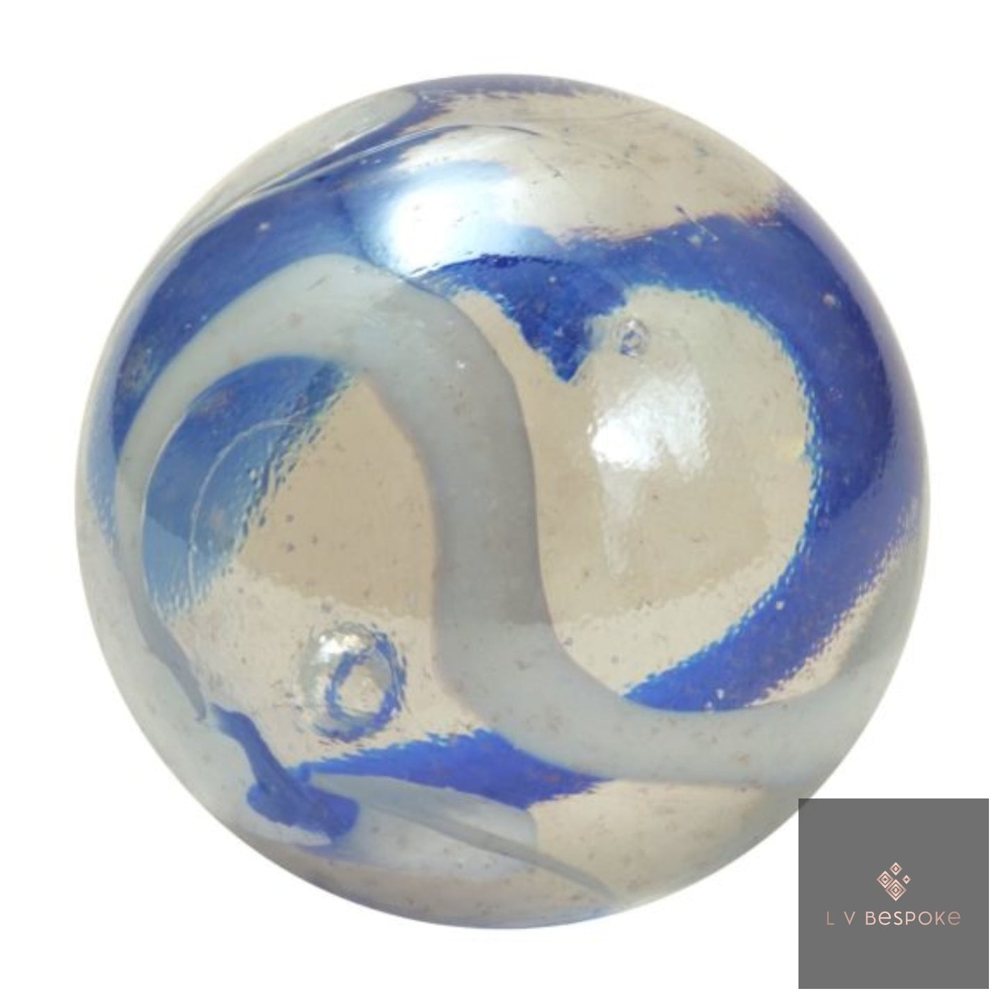 Colourful marbles Cluster of 5 - add a pop of colour to your garden!