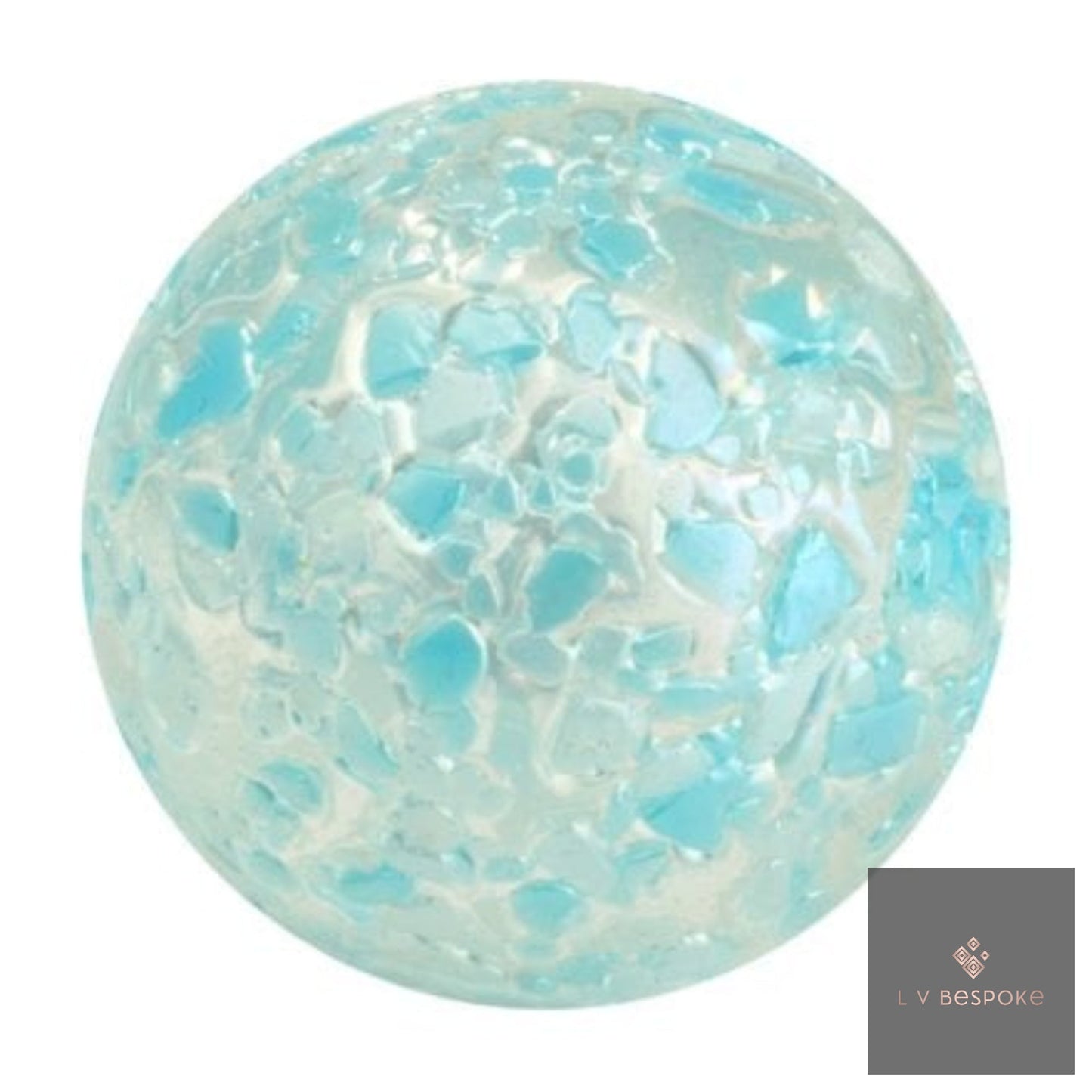 Colourful marbles Cluster of 5 - add a pop of colour to your garden!