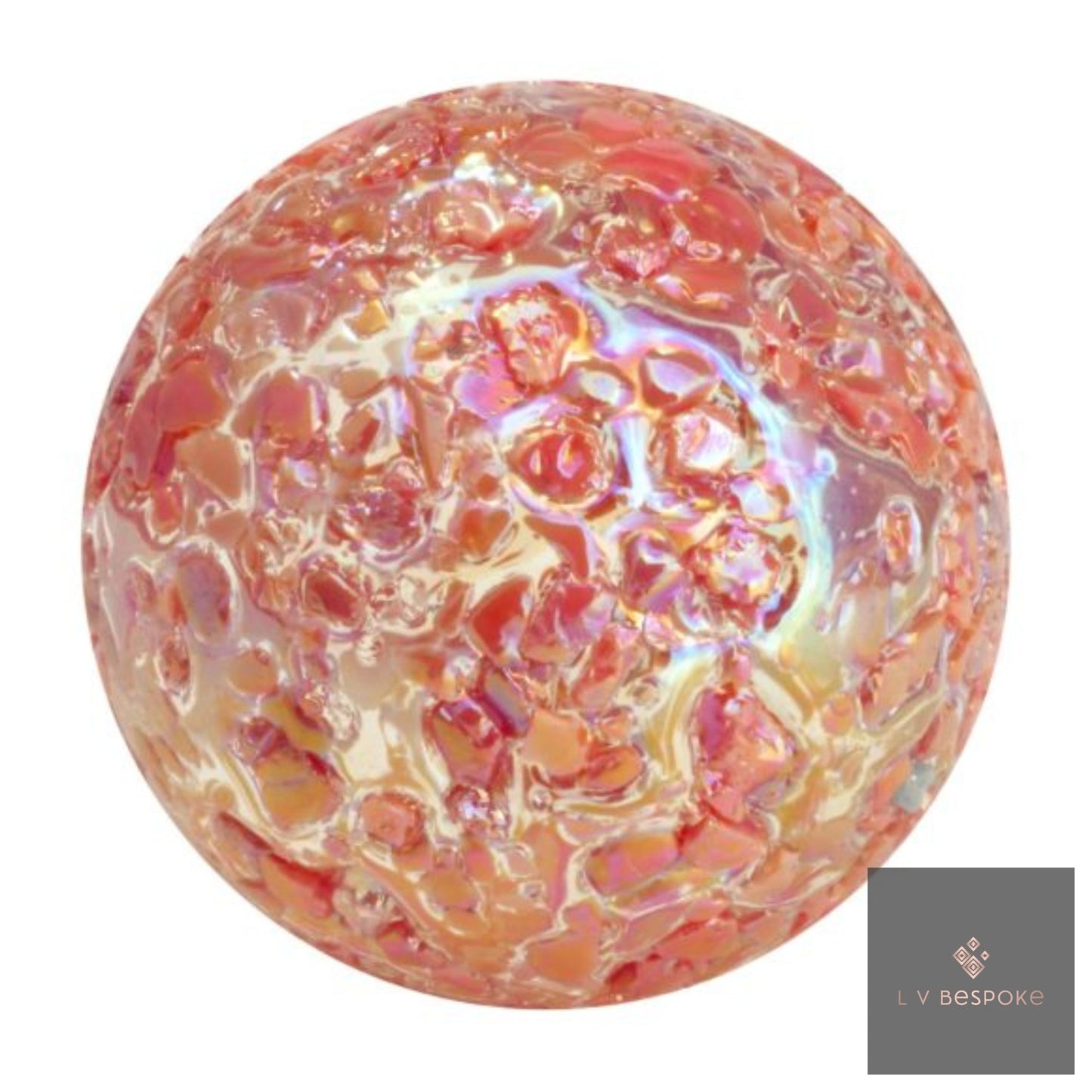 Colourful marbles Cluster of 5 - add a pop of colour to your garden!