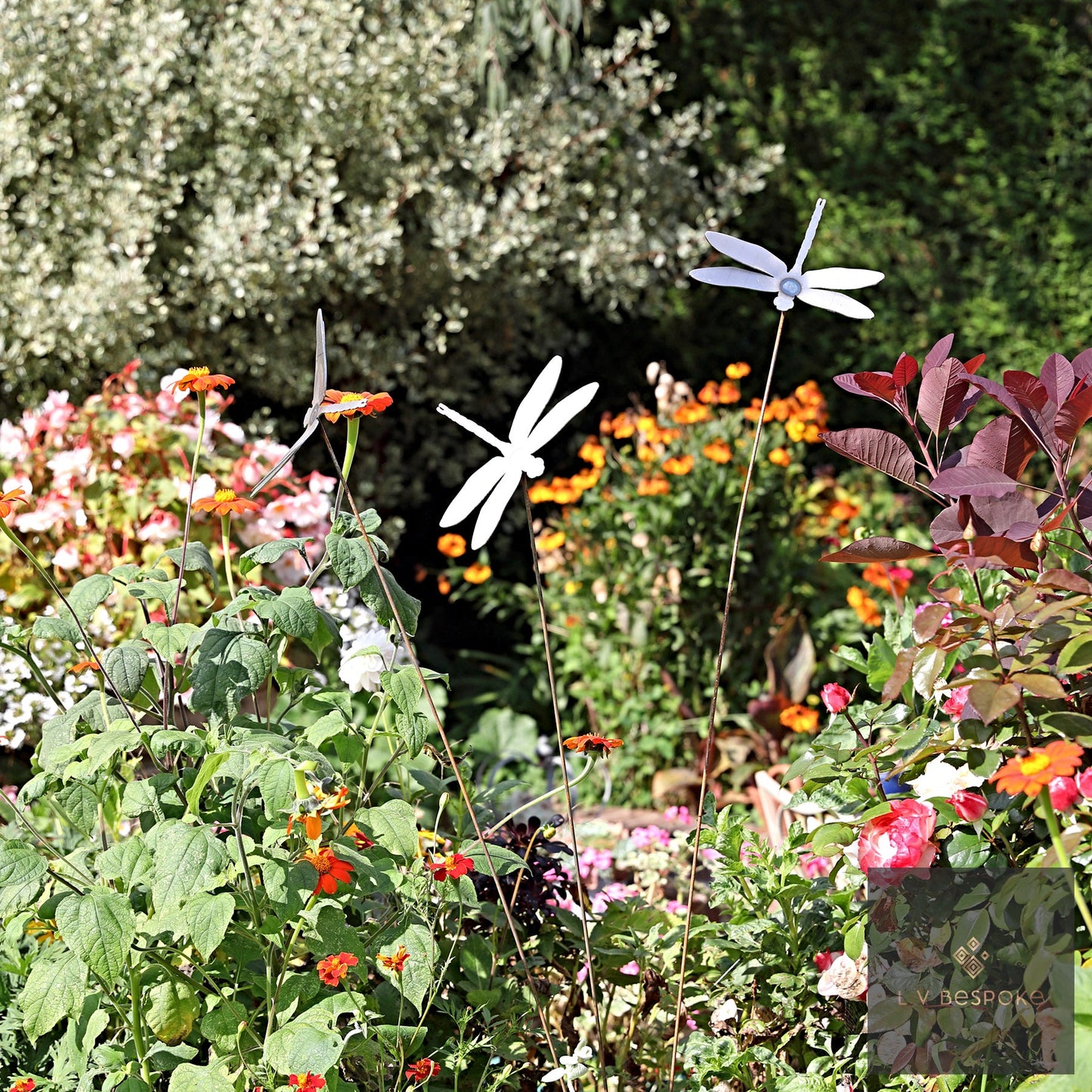 Swaying Birds / Insects Decorative Garden Stakes.