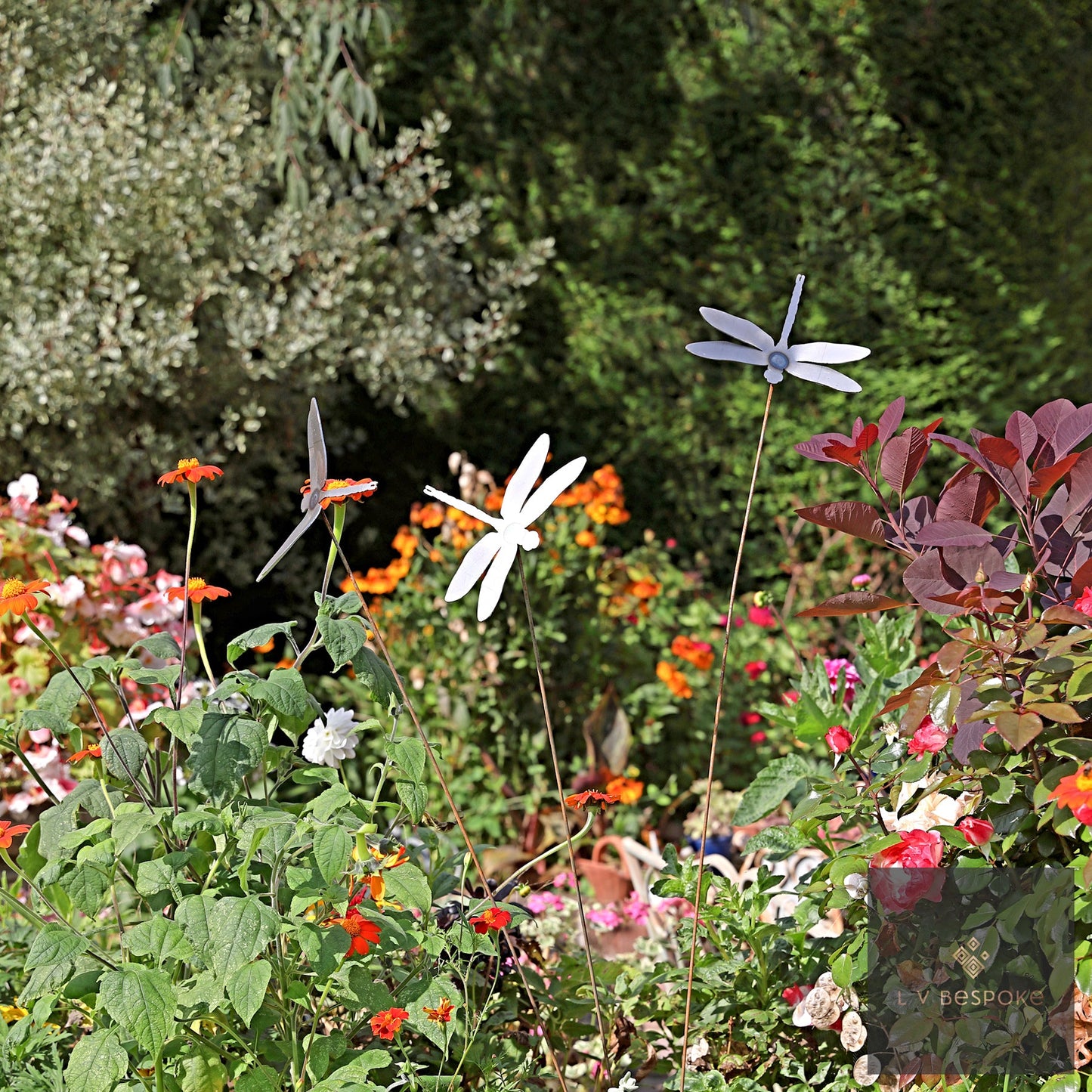 Swaying Birds / Insects Decorative Garden Stakes.