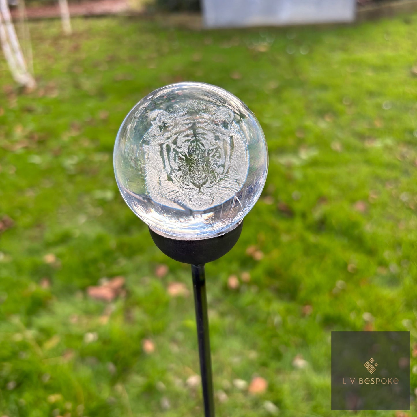 Stunning 3D Orb Decorative Garden Stake - Available in a number of designs.