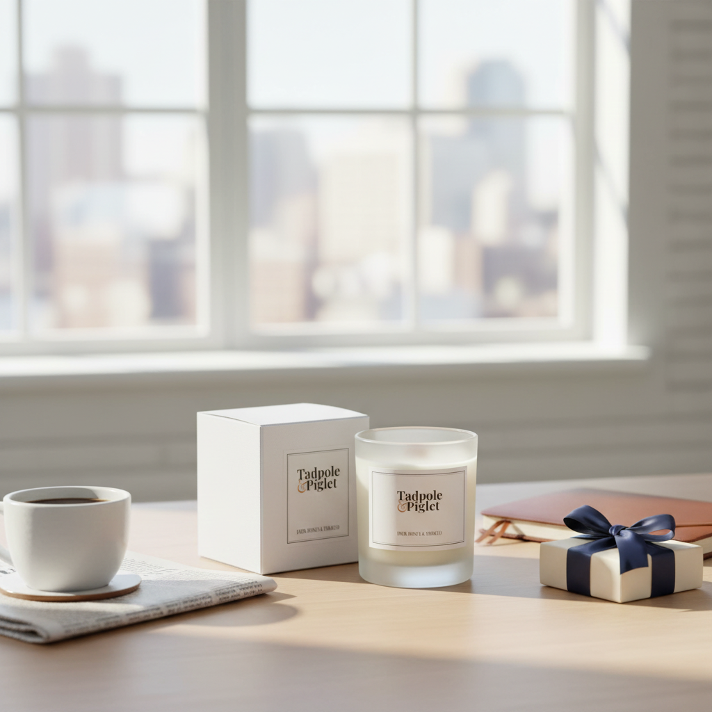 Dark Honey & Tobacco Scented Candle (Seconds)