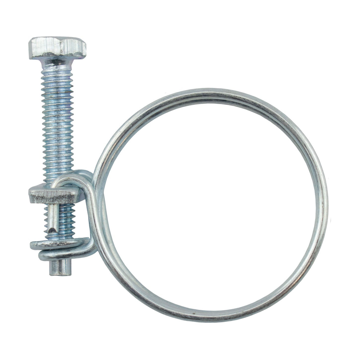 Double Wire Hose Clamp Galvanised 80mm-85mm