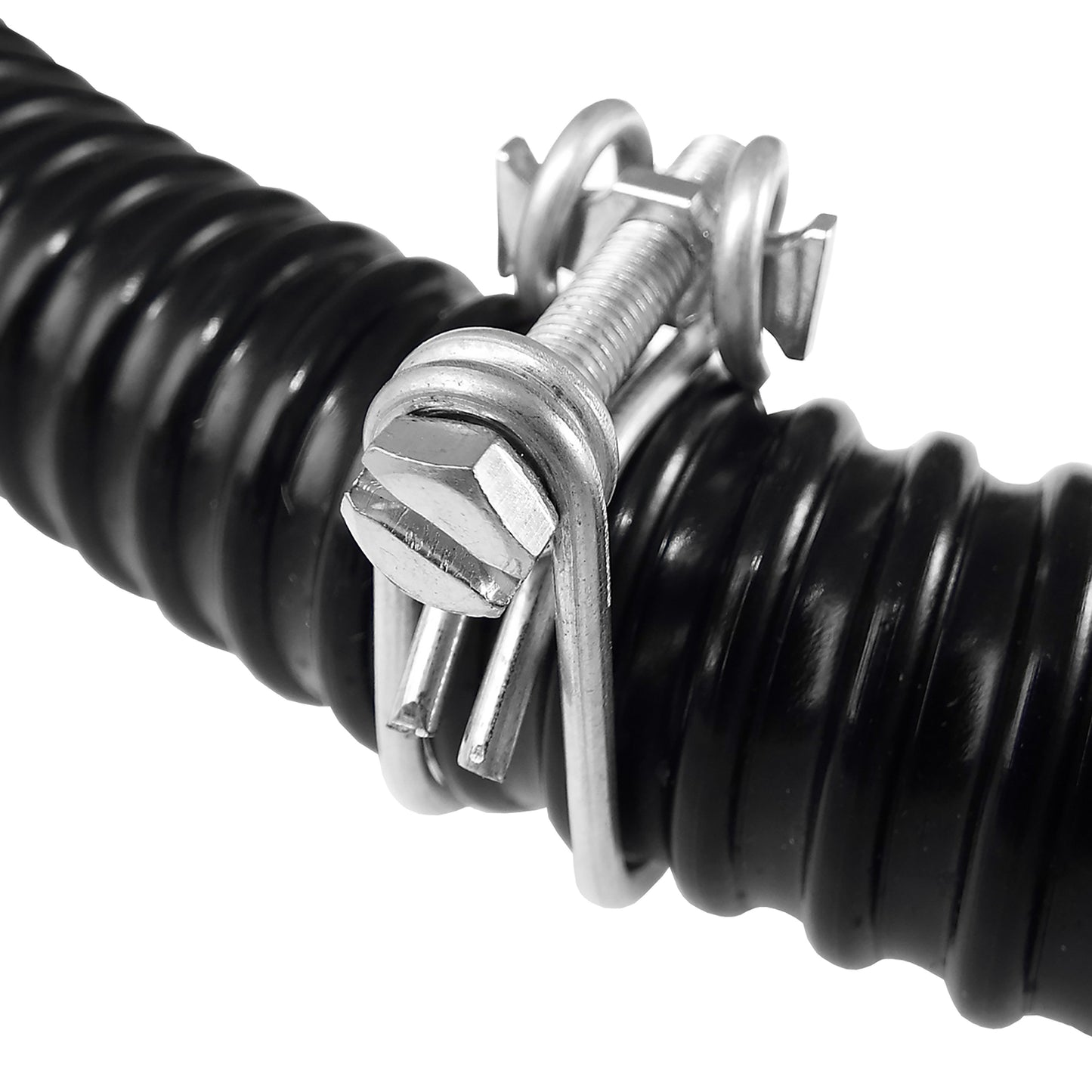 Double Wire Hose Clamp Galvanised 80mm-85mm