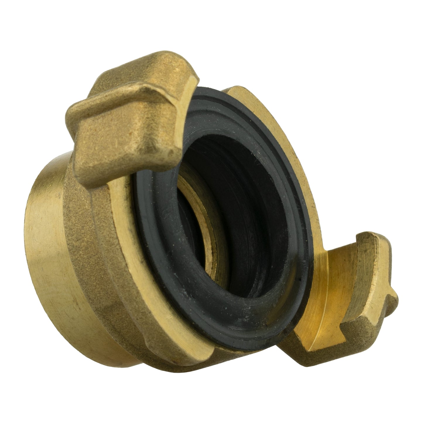 13mm Brass Barb with In-Line BSPM Valve and Geka Type Connector