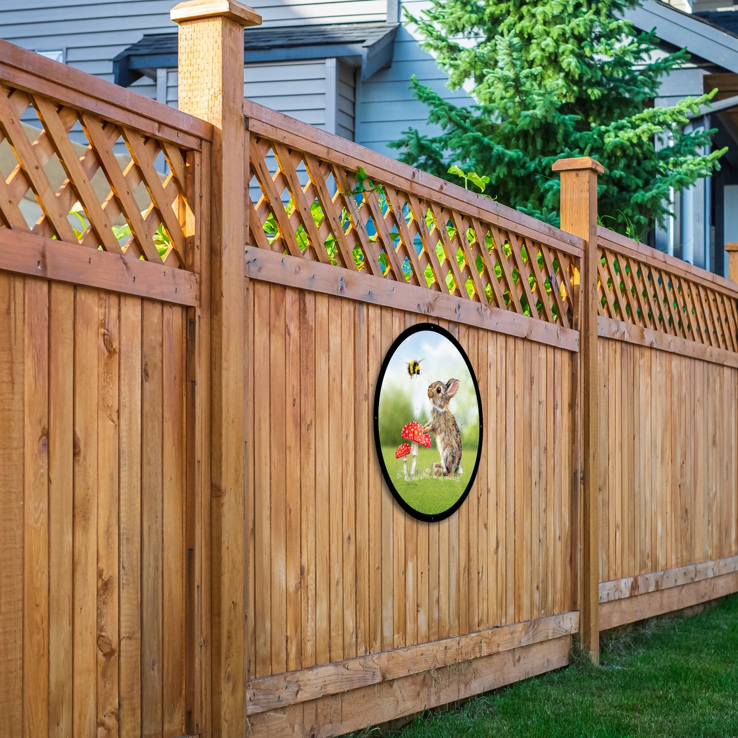 SunCatcher Garden Mirror Barney and Fred Illustrations by Bree Merryn