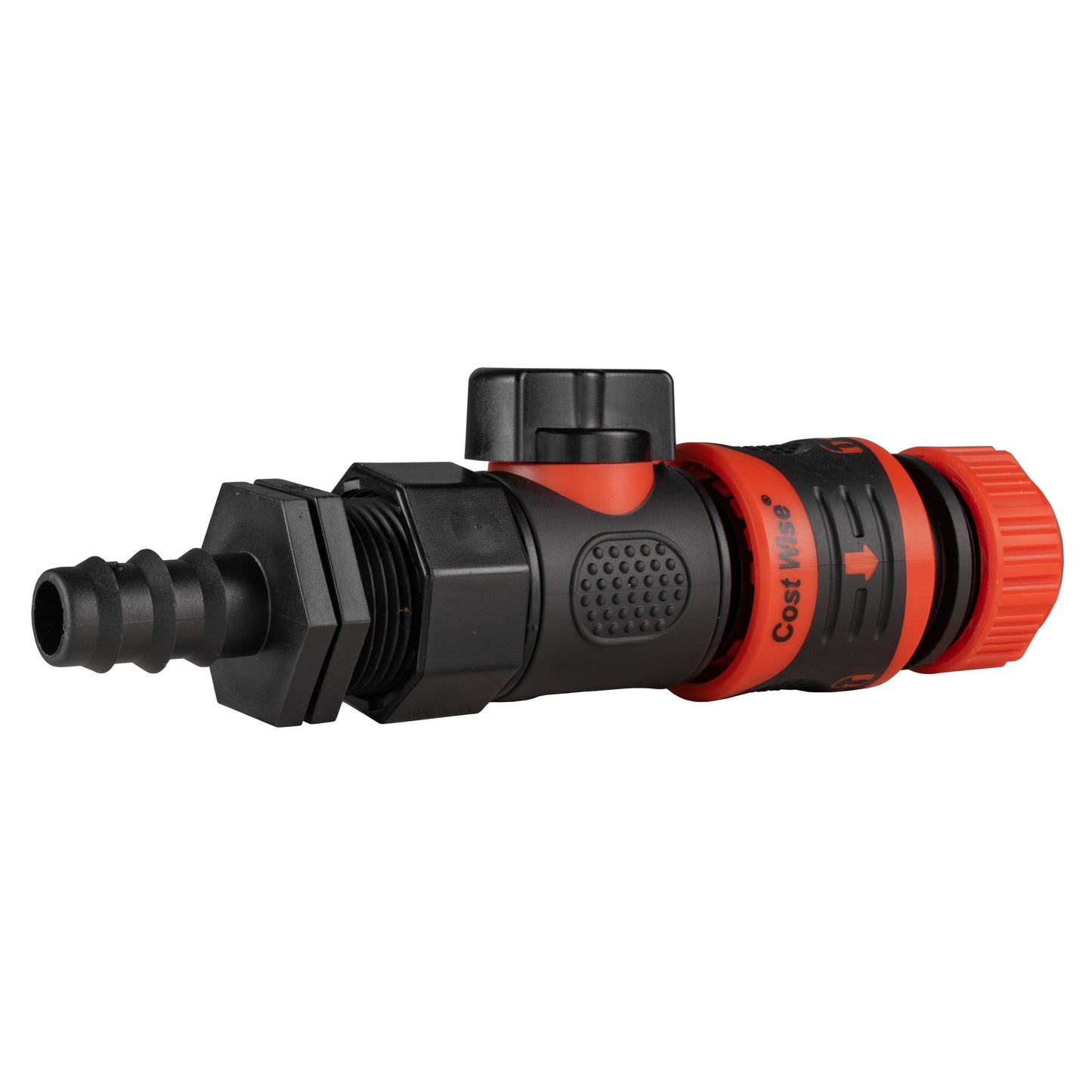 16mm Barbed Straight with BSPF-Quick Connect Valve & Hose Connector Lock