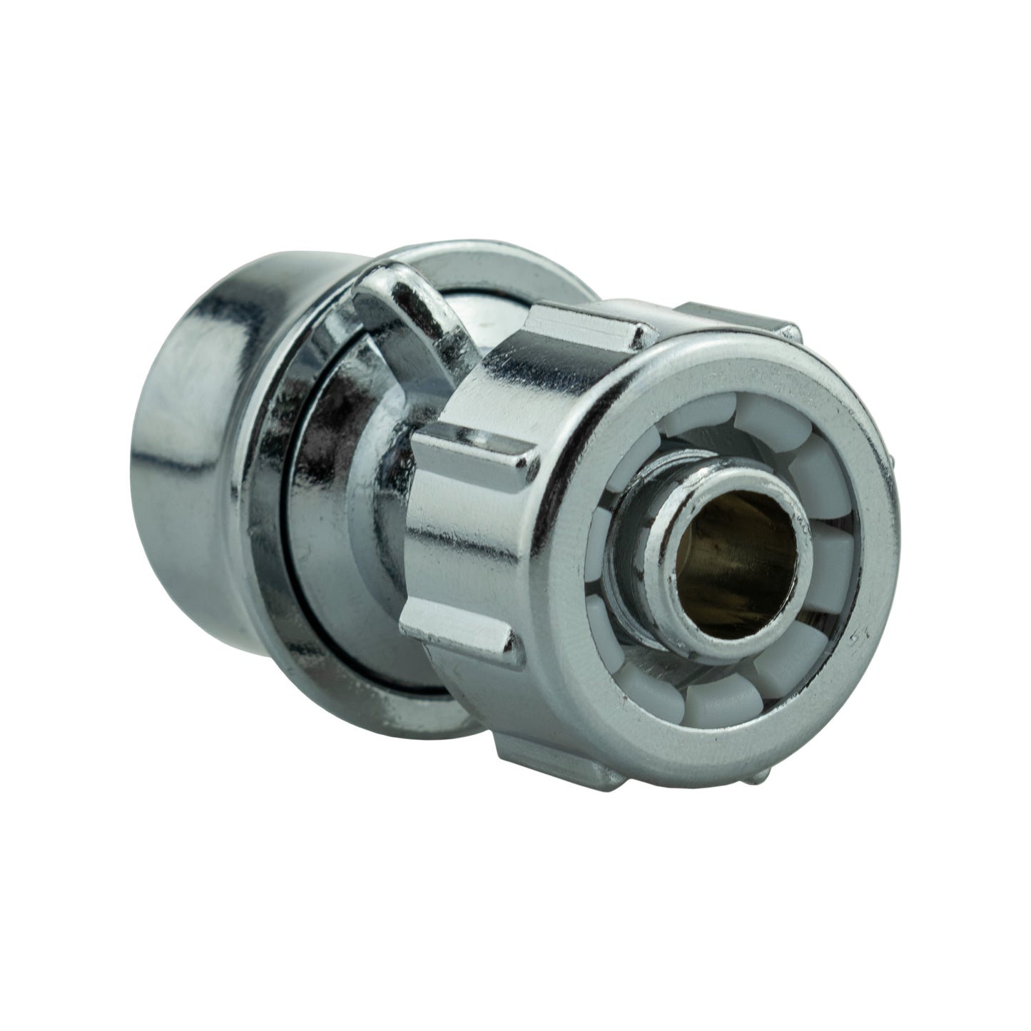 16mm Barbed Straight with BSPF-Quick Connect Valve & Hose Connector Zinc