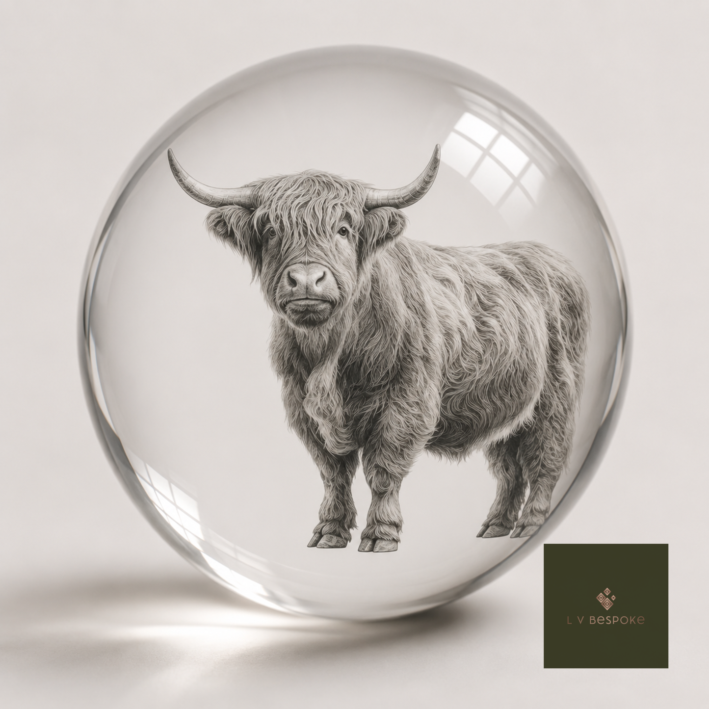 Stunning 3D Orb Decorative Garden Stake - Available in a number of designs.