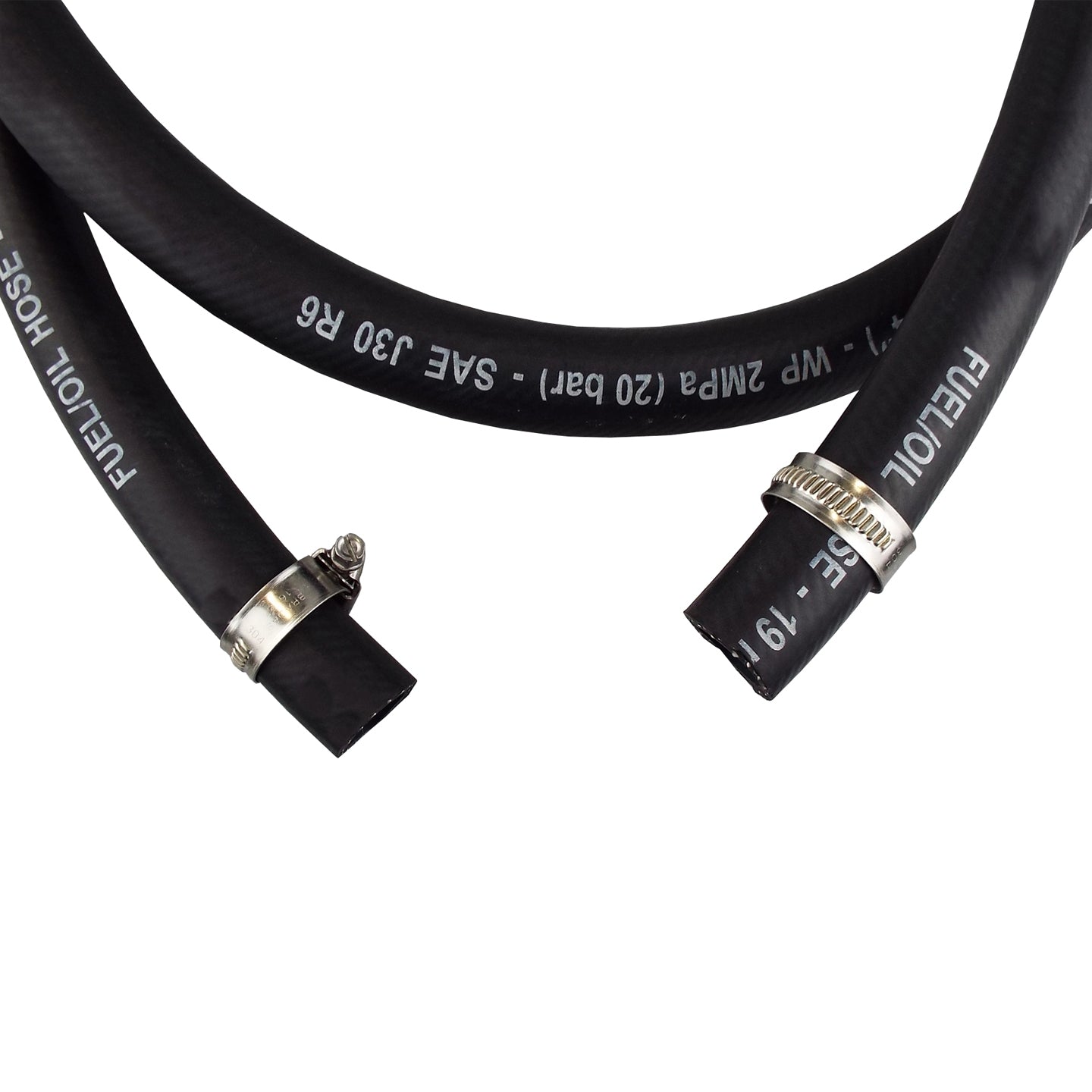 Fuel Gun with 3/4" Rubber Hose & Tank Adaptor Set