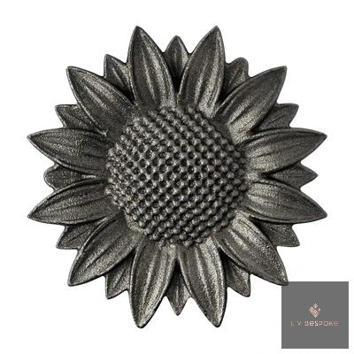 Mixed Floral Metal Garden Stakes, Tall.