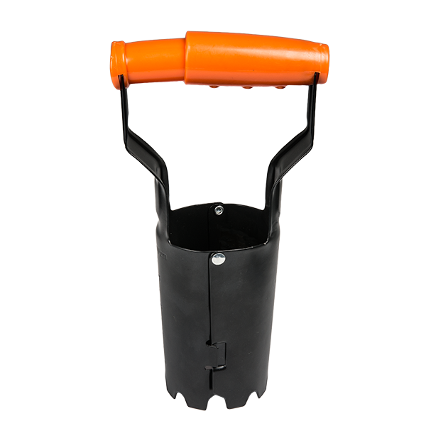 Bulb Planter Tool - Seedling Easy Transplanter Bulb Flower Planter with Spring Handle - Garden Equipment Planting Tools 10cm Depth