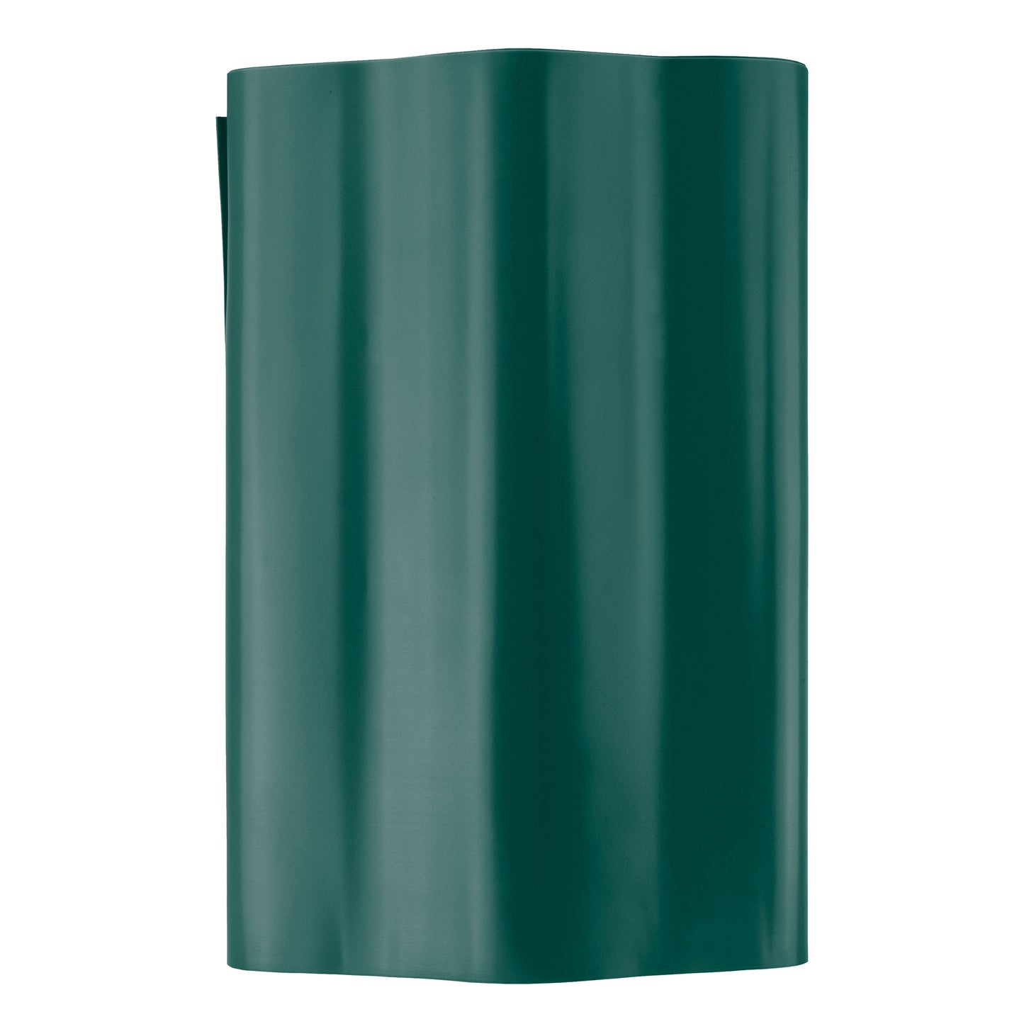 Wavy Plastic Garden Lawn Edging, H=25CM, L=9M, Green