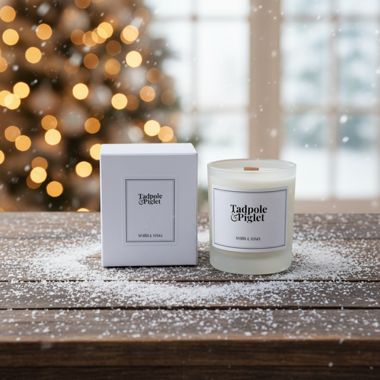 Myrrh & Tonka Scented Candle