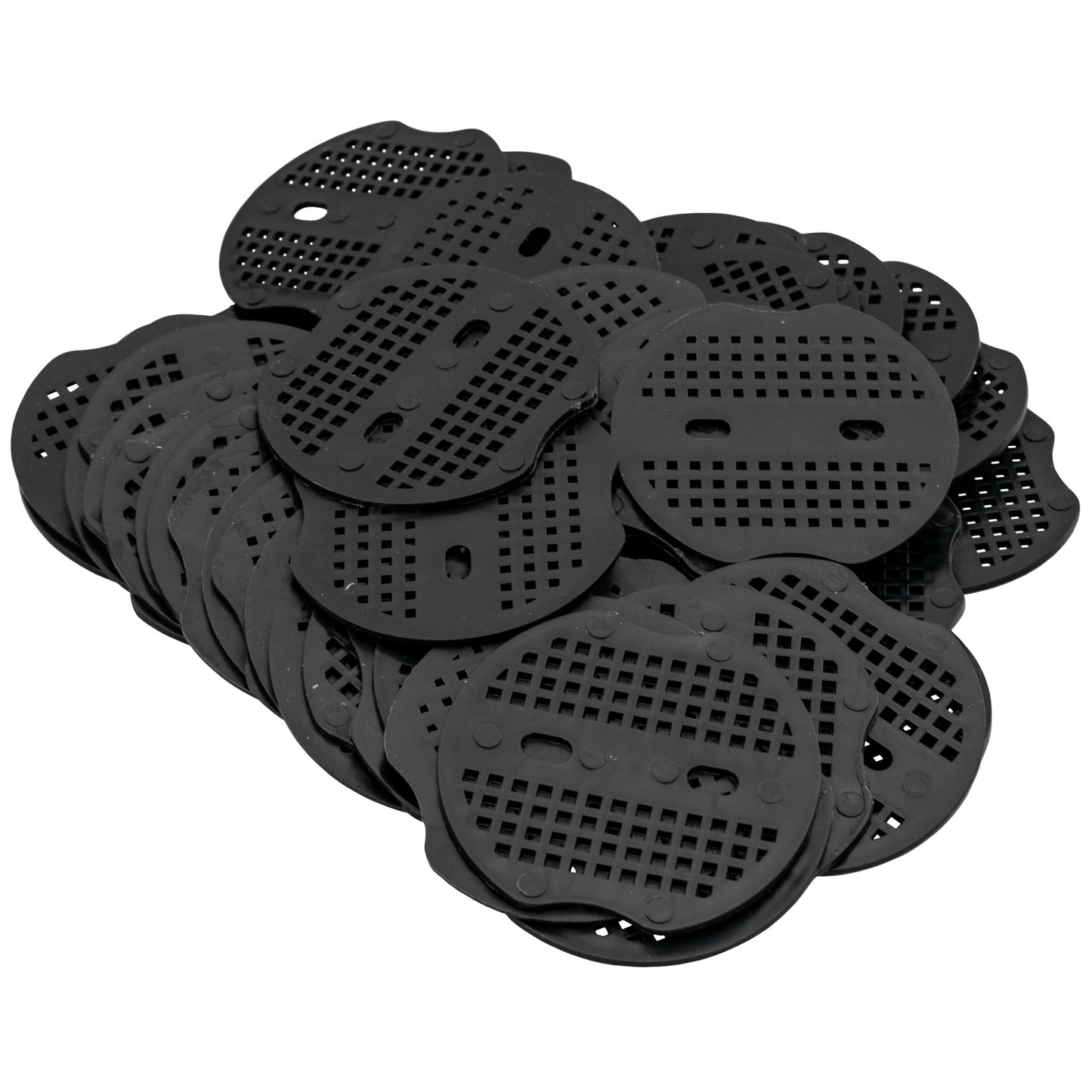 Weed Control Membrane Pegs Buffer Washer, 6"/150mm, Red