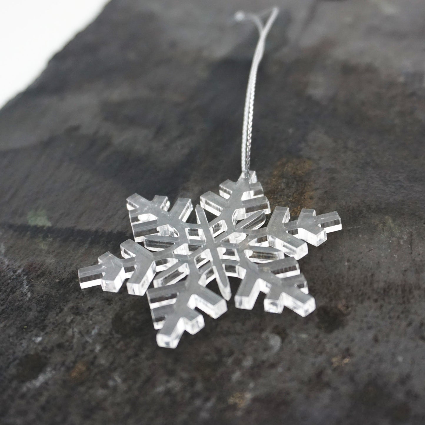 Outdoor Christmas Tree Decoration Snowflake Cheerful Festive Sparkling