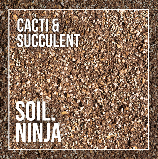 Cacti and Succulent Premium Houseplant Blend - Soil Ninja 2.5L, 5L, 10L