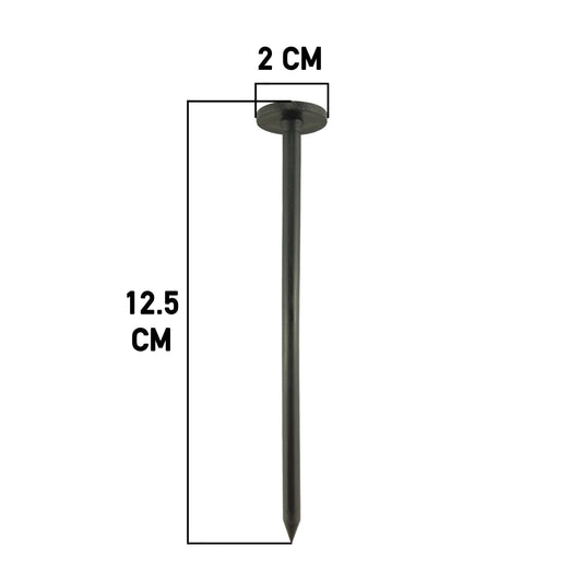 Weed Control Fabric Plastic Fixing Pegs Small 5"