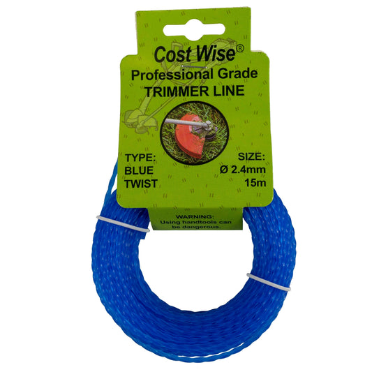 Strimmer Line Blue Twist 2.4mm x 15m