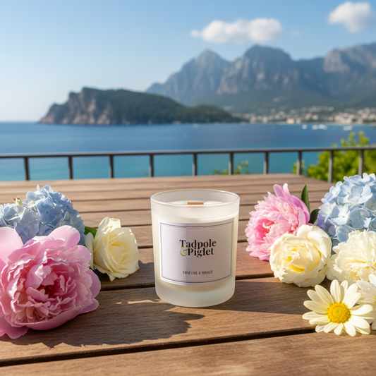 Thai Lime & Mango Scented Candle