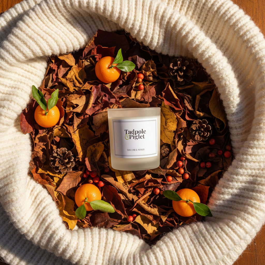 Thai Lime & Mango Scented Candle (Seconds)