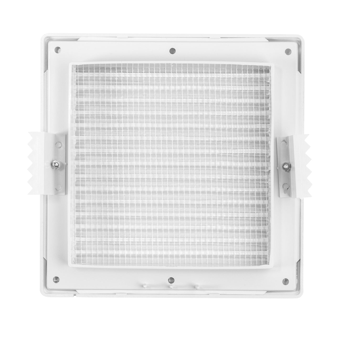 Louvre Vent White DL/135 RW LUX With Fly Mesh