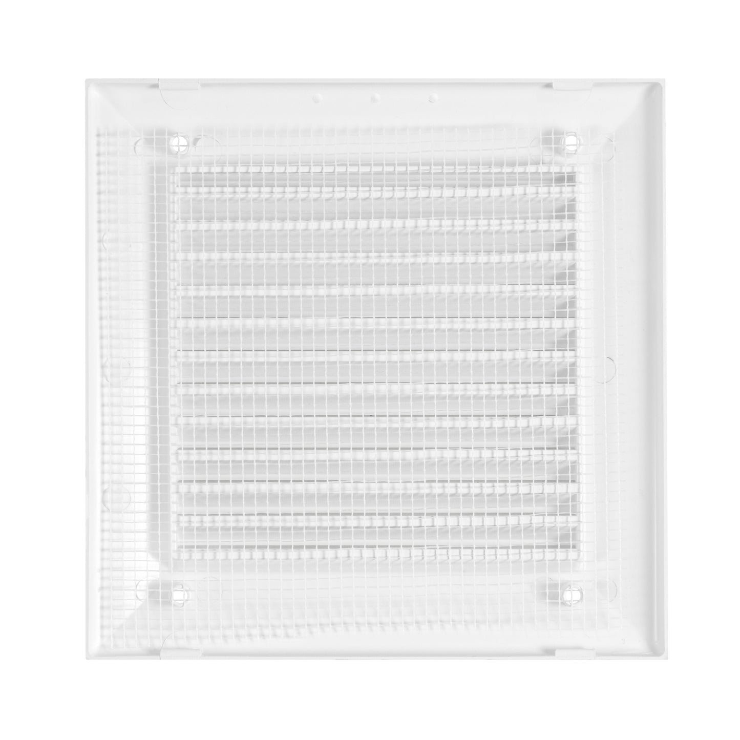 Louvre Vent White Duo Smart 165 fi 150mm With Fly Mesh