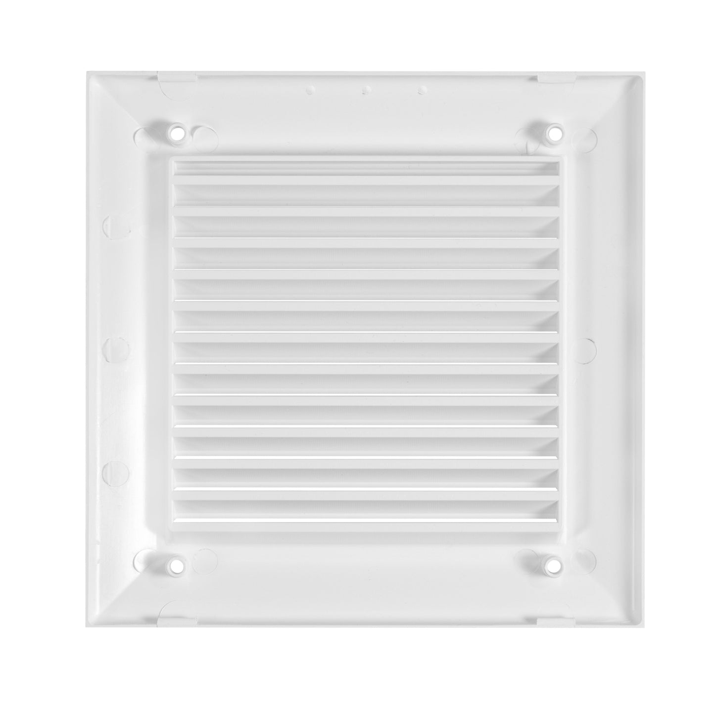 Louvre Vent White Duo Smart 165 fi 150mm With Fly Mesh