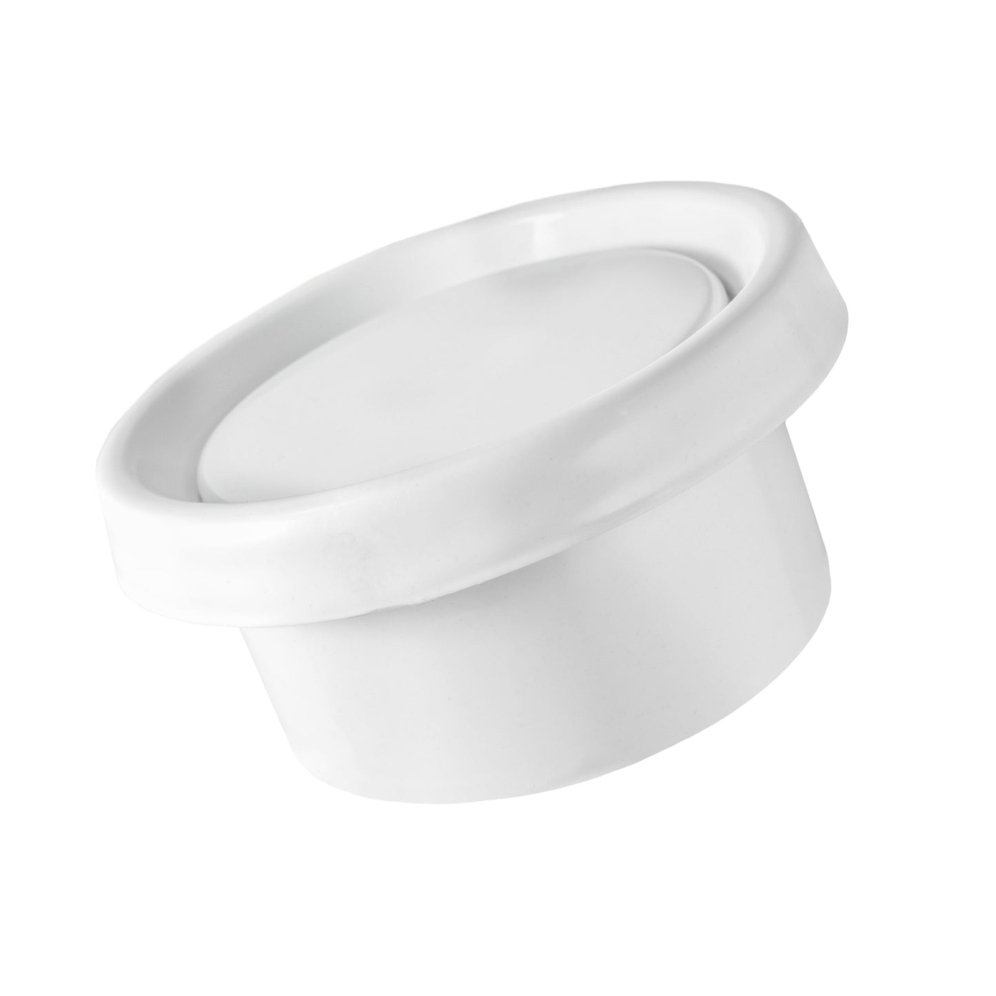 White ABS Extract Ceiling Valve 125mm