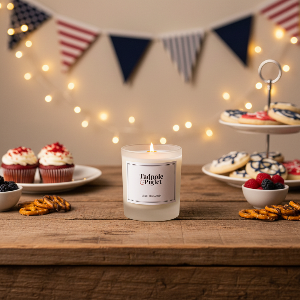 Velvet Rose & Oud Scented Candle