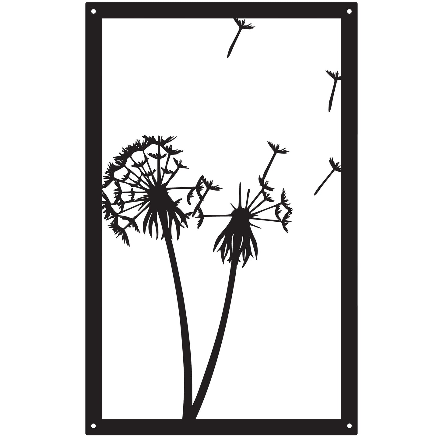Dandelion in the Wind, SunCatcher Acrylic Wall Art Design