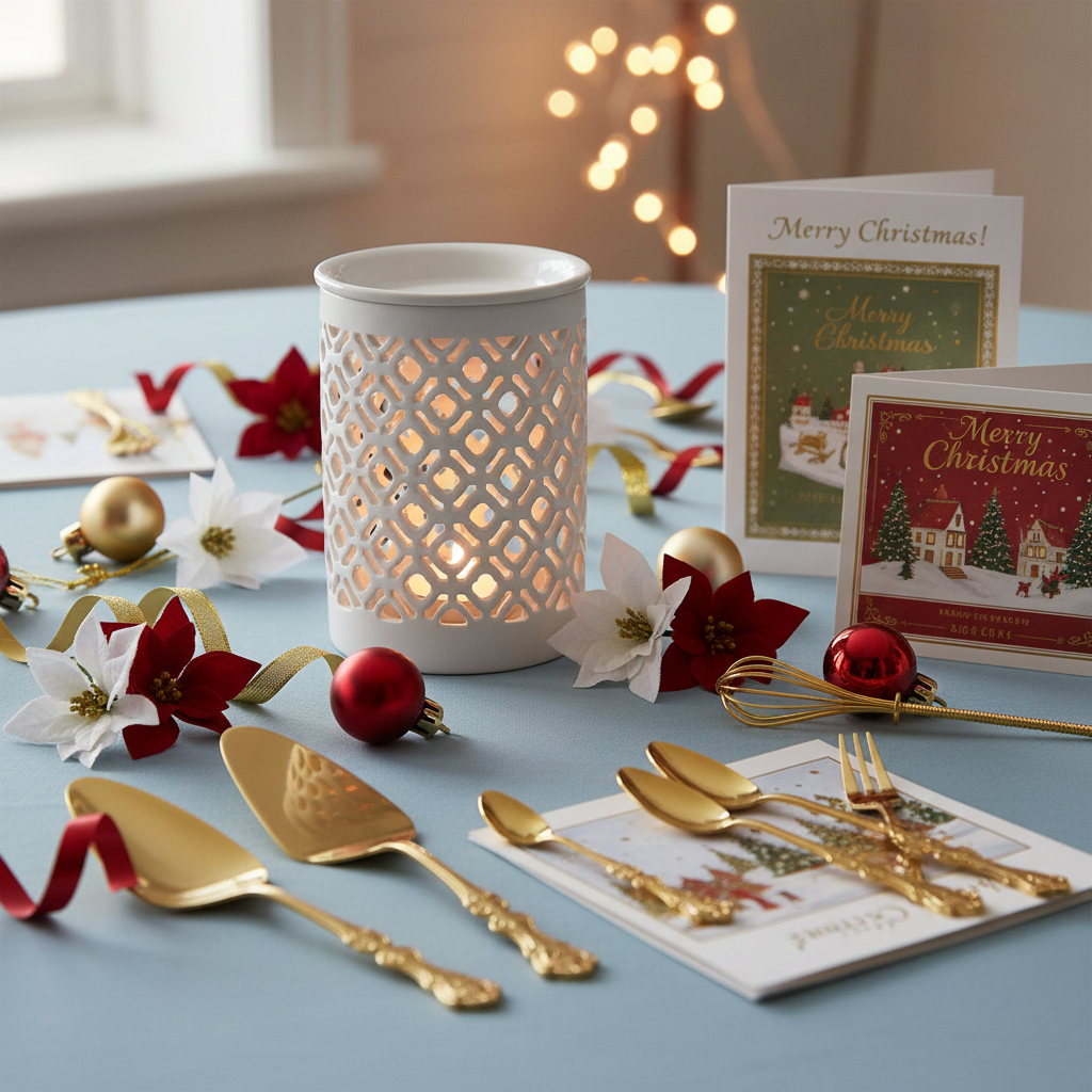 White Matte Lattice Cut Wax Burner