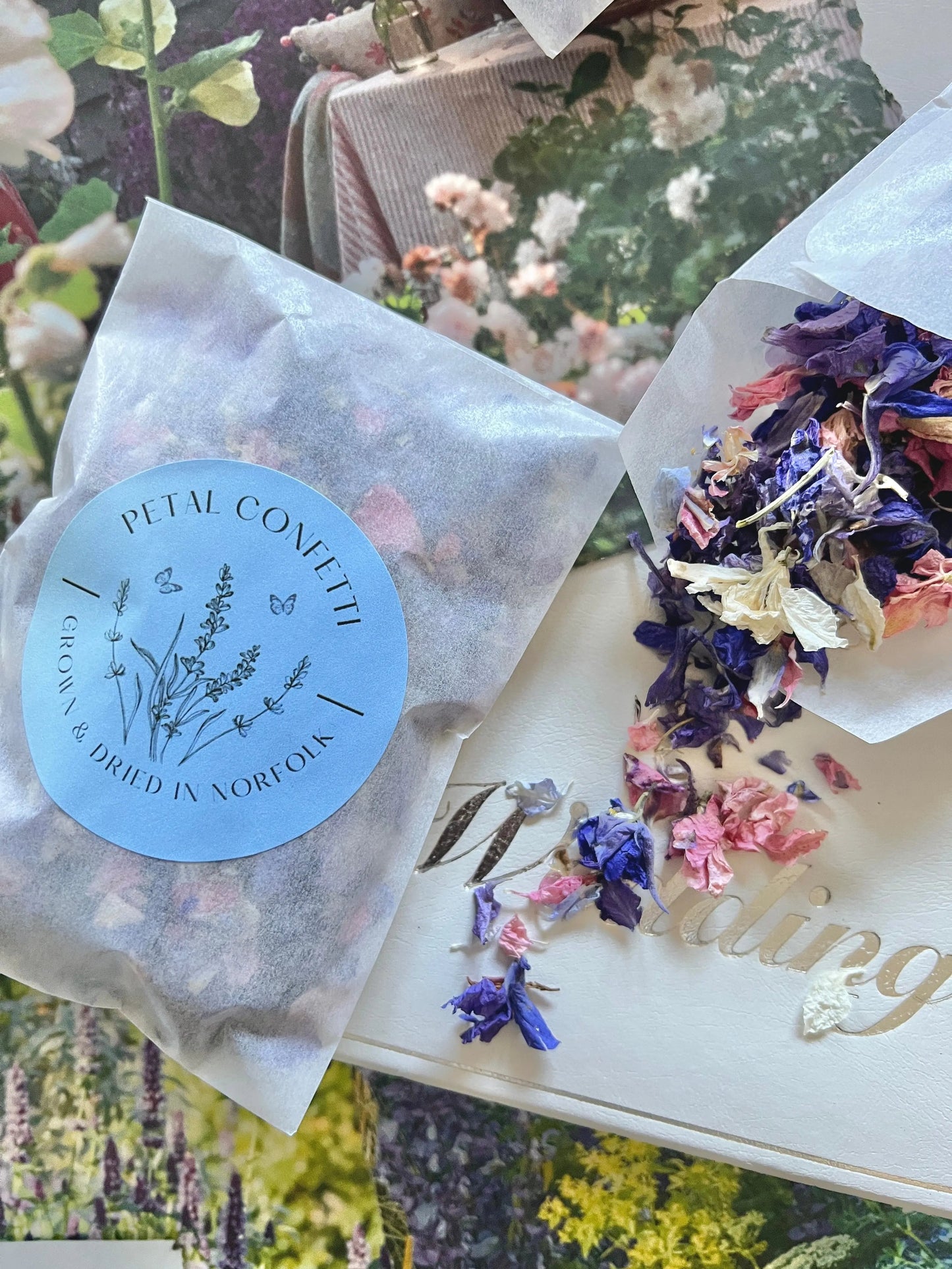Larkspur Confetti (Mixed Colours) 4g