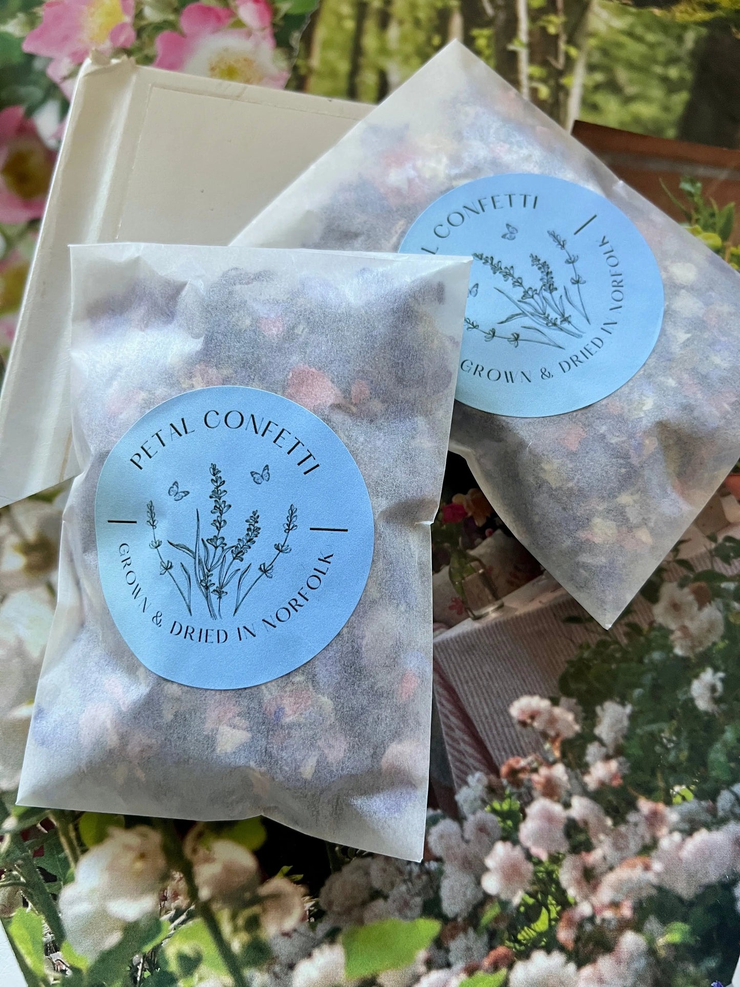 Larkspur Confetti (Mixed Colours) 4g