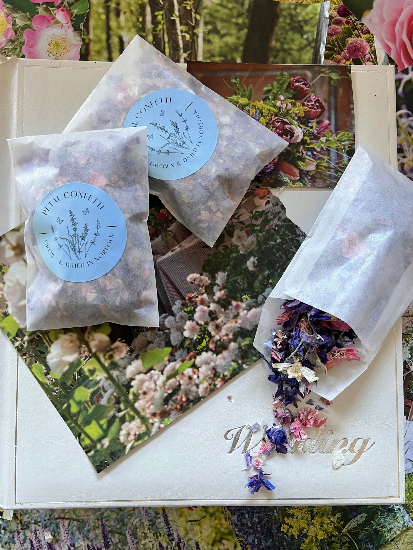 Larkspur Confetti (Mixed Colours) 4g