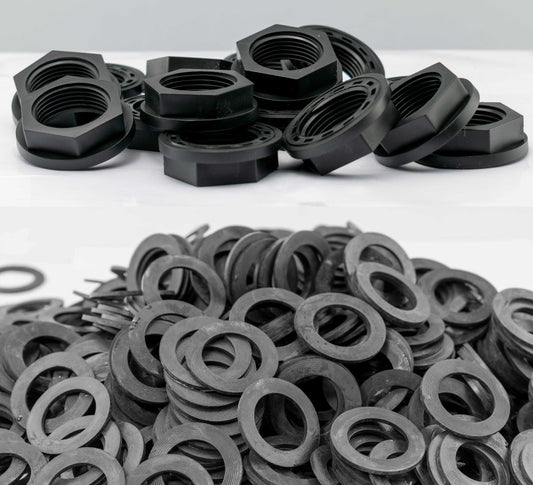 1/2" BSPF Back Nut with Washer